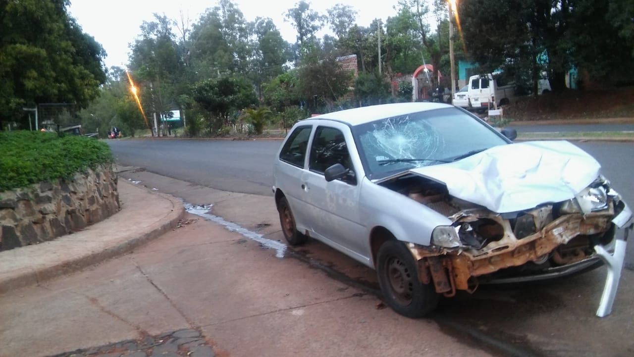 Murió un motociclista tras chocar con un auto en Posadas