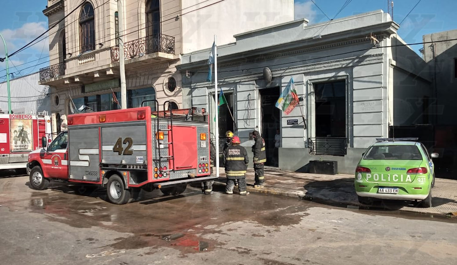 Incendió una comisaría, lo publicó en Facebook y estuvo detenido una hora