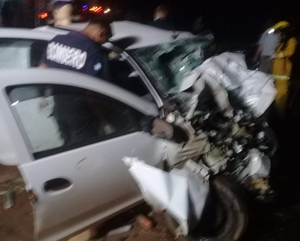 Tres muertos tras un triple choque sobre la ruta 14 en San Vicente