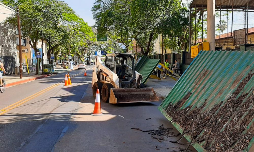 Posadas: ya construyen nueva estación tecnológica en la parada de Junín