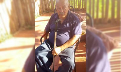 Don Epifanio, vecino de Villa Cabello, necesita urgente una silla de ruedas