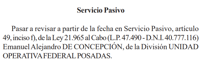 Separan de la fuerza a policía federal misionero atrapado contrabandeando