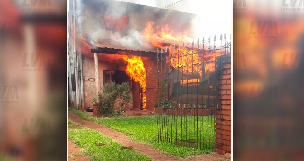 Abuelos posadeños perdieron todo tras incendio y apelan a la solidaridad
