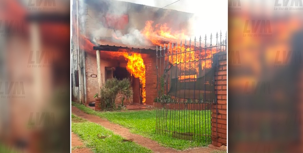 Abuelos posadeños perdieron todo tras incendio y apelan a la solidaridad