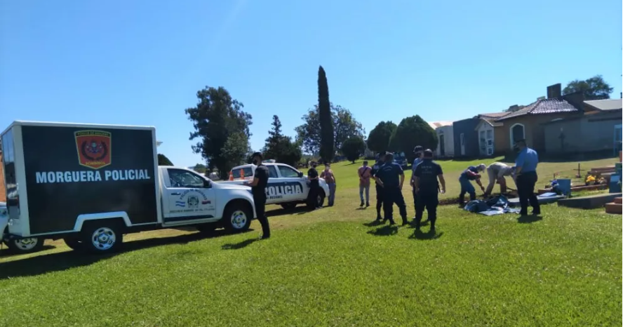 Exhumaron el cuerpo de la beba de San Javier que murió camino al hospital