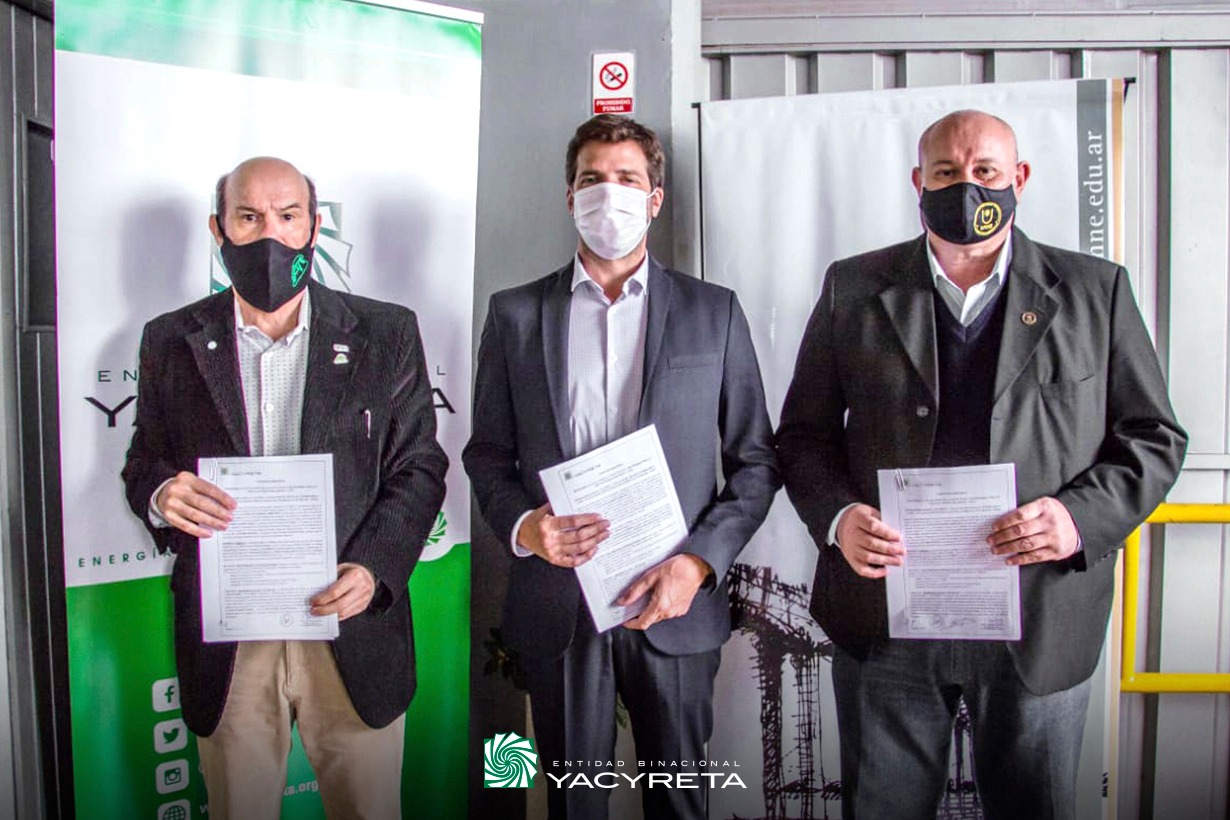 Yacyretá firmó convenio con universidades para estudiar y monitorear fauna íctica