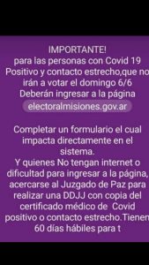 no voto