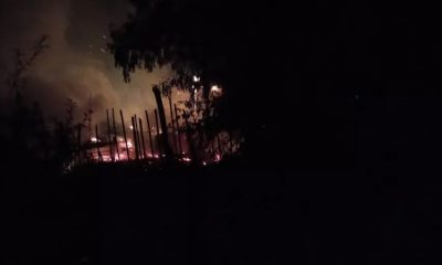 Golpeó a su pareja embaraza, incendió la casa y se dio a la fuga en Santa Ana