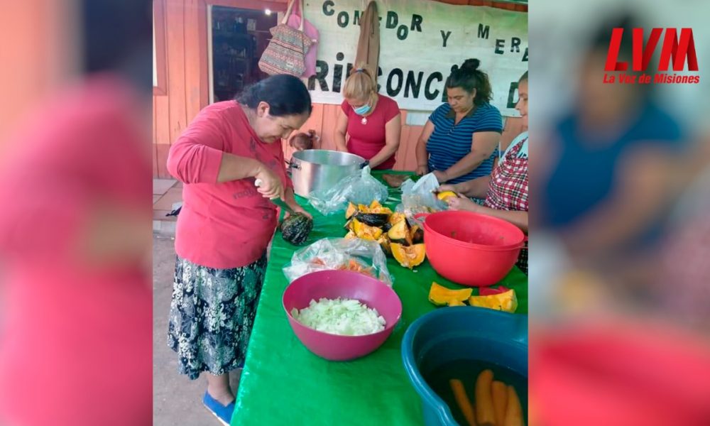 Para agasajar a niños en su día, merendero de Garupá junta golosinas y juguetes