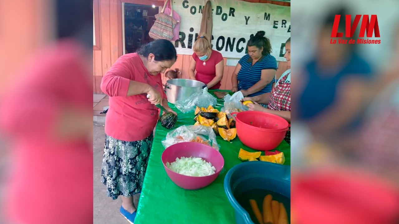 Para agasajar a niños en su día, merendero de Garupá junta golosinas y juguetes