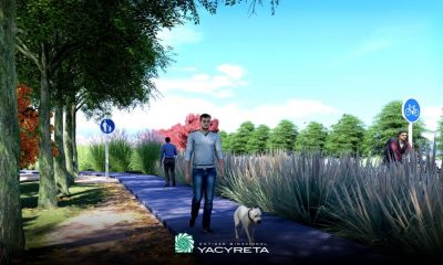 La EBY presentó el proyecto del Parque Lineal de Ituzaingó