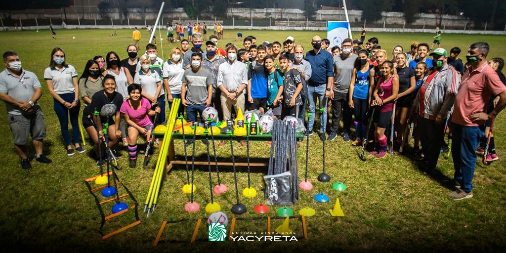 Yacyretá promueve el deporte