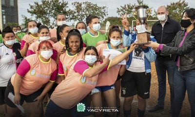 Se realizó el Torneo de Fútbol Femenino Copa “Mujeres Históricas” en el barrio Virgen del Rosario