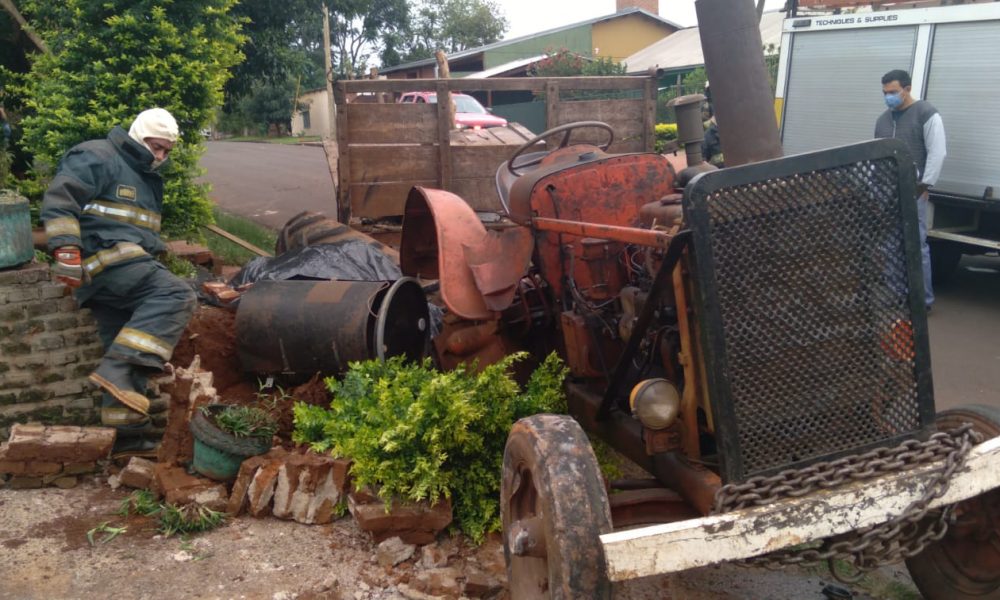 Murió aplastado por la rueda de su tractor en Leandro N. Alem