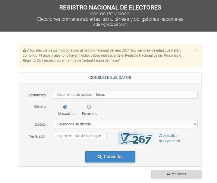 elecciones