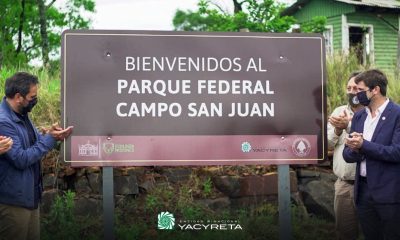 Fue firmado un convenio de colaboración entre la Entidad Binacional Yacyretá y la Administración de Parques Nacionales