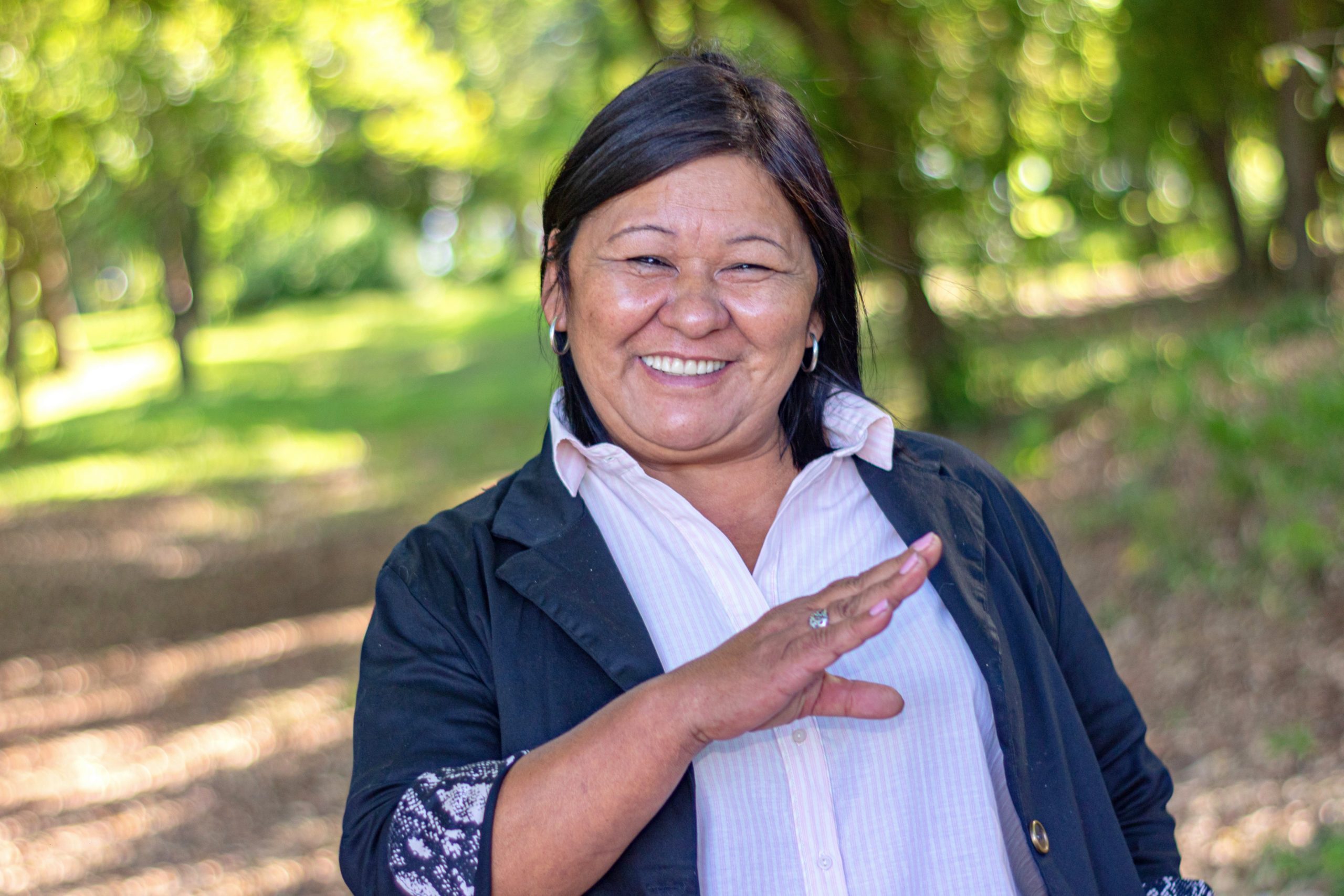 Graciela De Melo, candidata a diputada nacional del FdT pidió votar con memoria para seguir exigiendo derechos