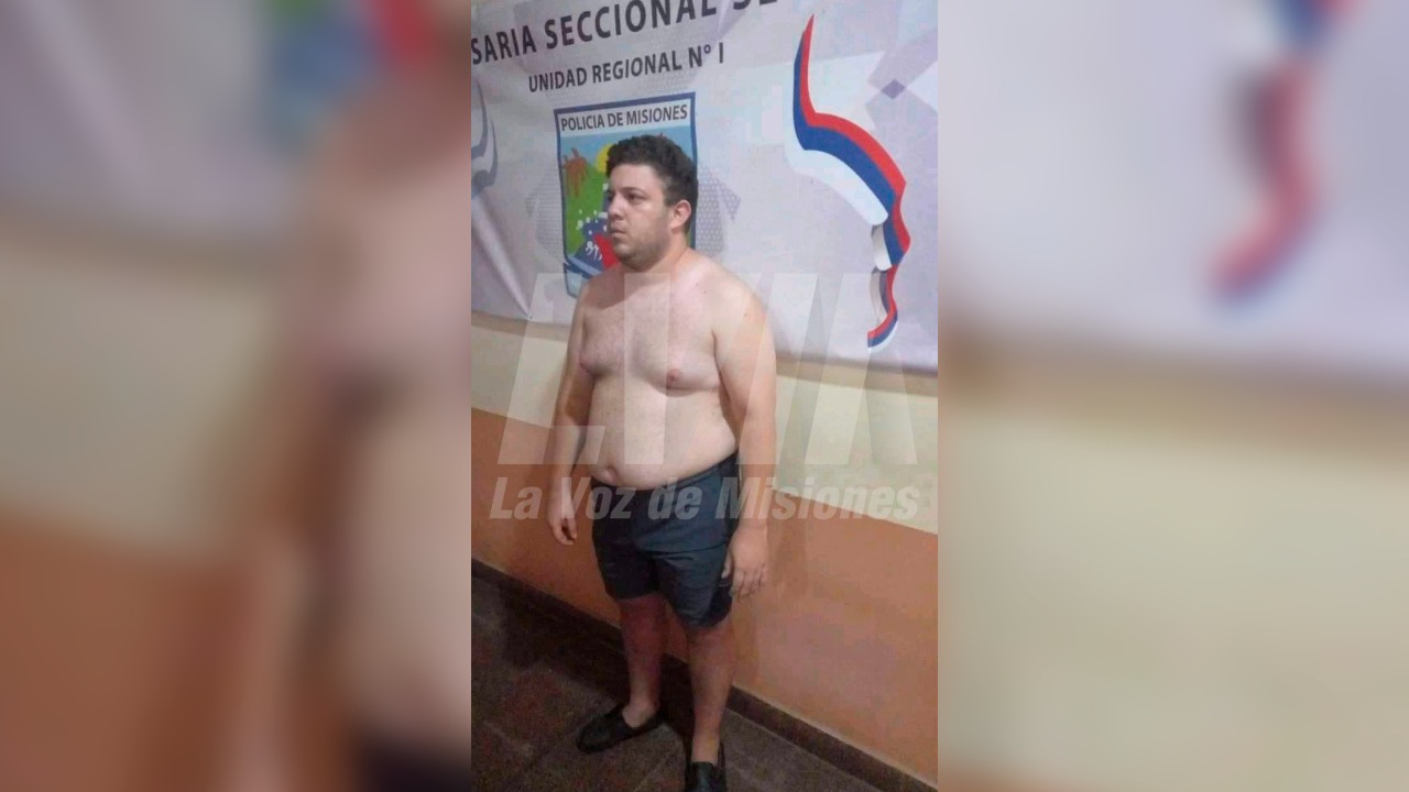 Detenido por ataque sexual en Posadas citado el jueves ante el juez Mattos