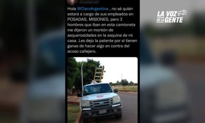 Posadeña denunció a tres empleados de Claro por acoso callejero