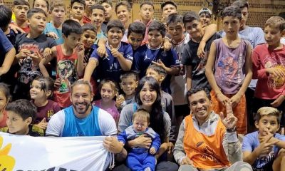 La EBY y el futbolista Jonás “Galgo” Gutiérrez realizaron Clínicas de fútbol para la inclusión