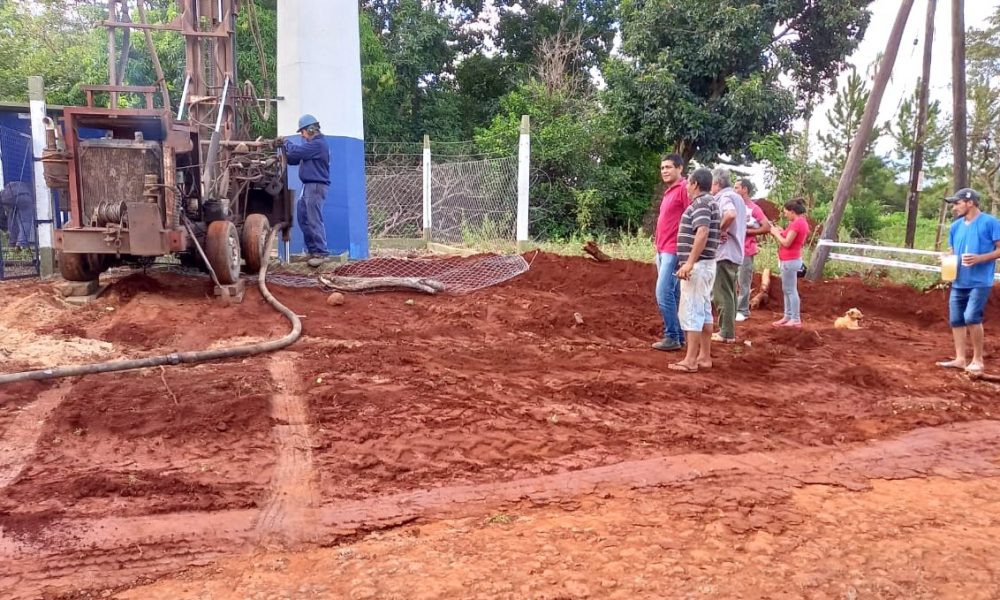 San Vicente: Tras gestiones de TTT el barrio San Miguel ya tiene pozo perforado y acceso al agua potable