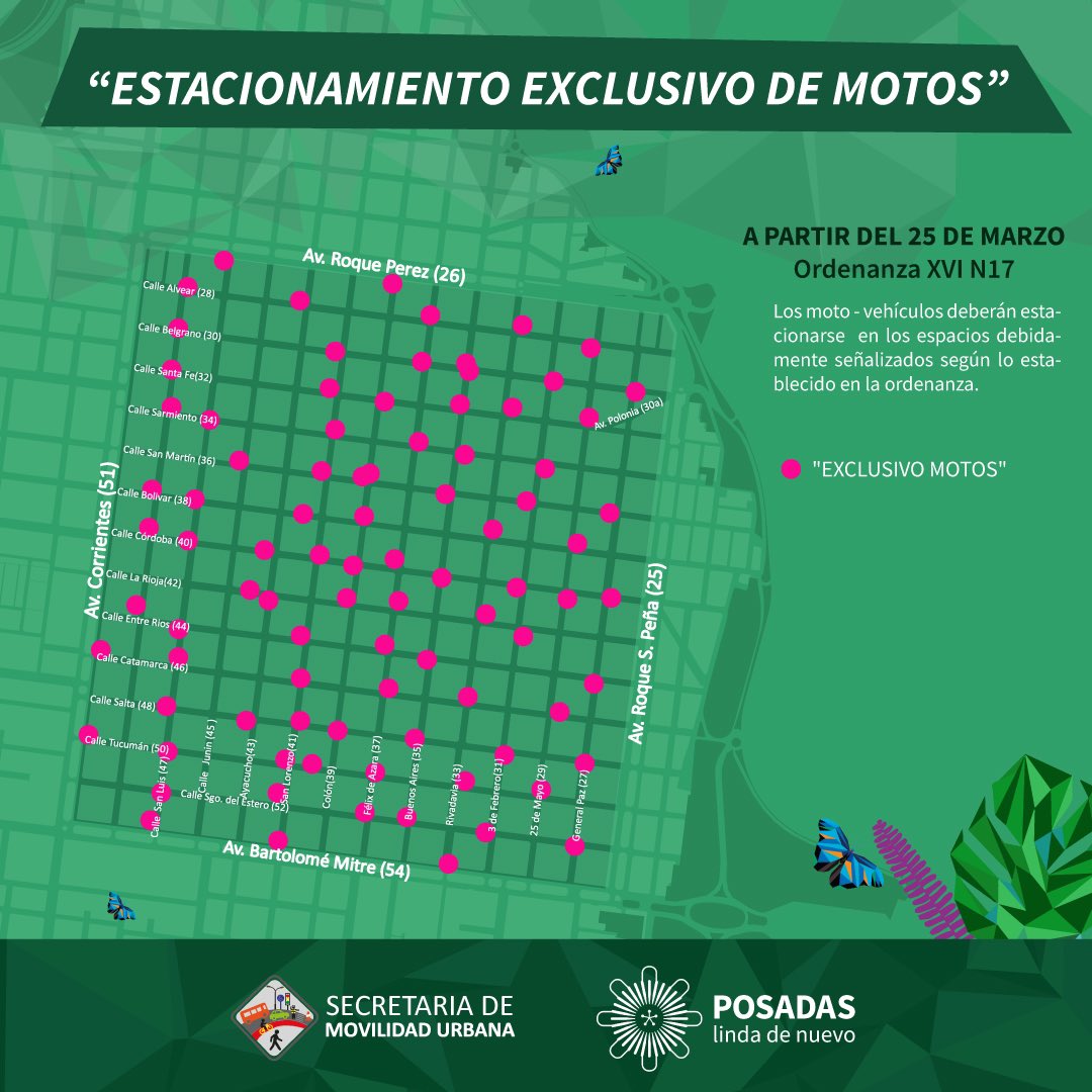 estacionamiento de motos