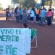 Santa Ana: en reclamo por agua potable familias de varios barrios se unieron y marcharon hasta el municipio