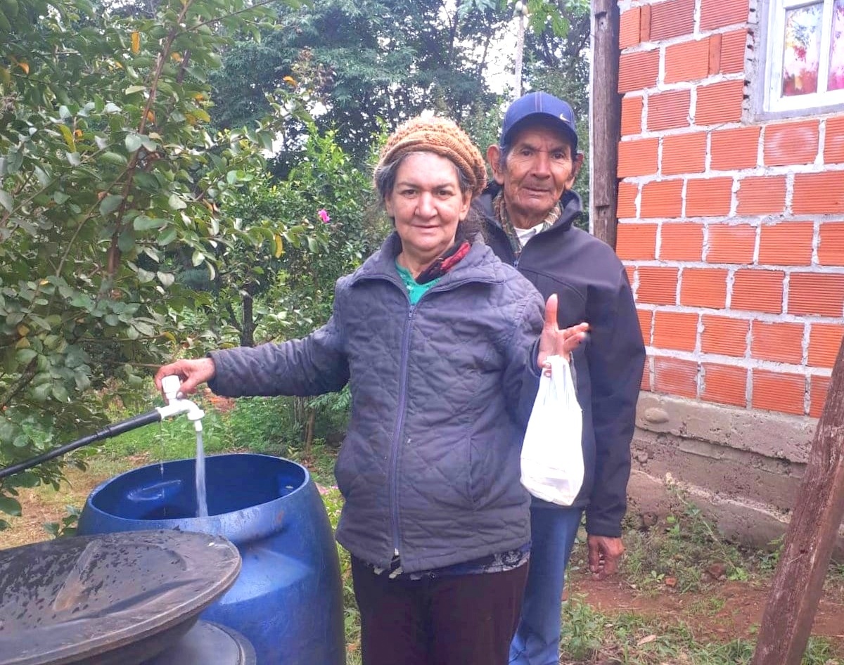 Santa Ana: familias acceden a red de agua, mientras otras esperan el pozo perforado