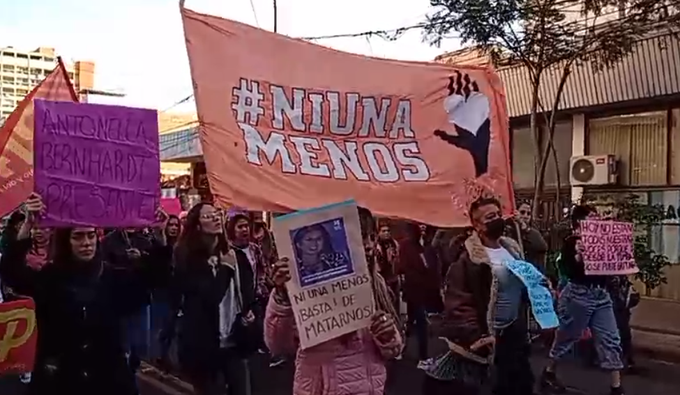 Siete años de Ni Una Menos: movilización en Posadas convocó a miles de personas