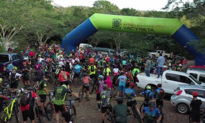 Yacyretá acompañó al Cicloturismo Santa Ana-Loreto