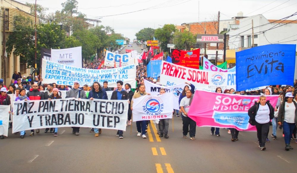 Masivas Marchas de San Cayetano por Paz, Pan, Tierra, Techo y Trabajo con ferias de la economía popular