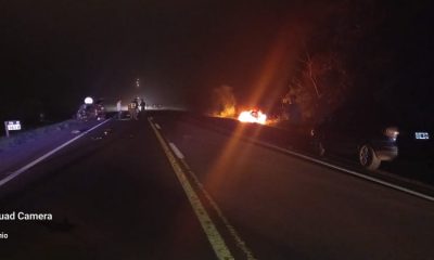 Cinco fallecidos en choque frontal sobre ruta 12 en Puerto Libertad