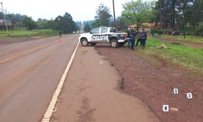 Hallaron un cuerpo sobre la ruta nacional 12 en Puerto Esperanza