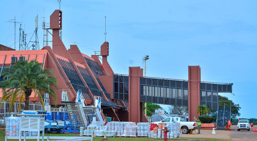 el aeropuerto de Posadas