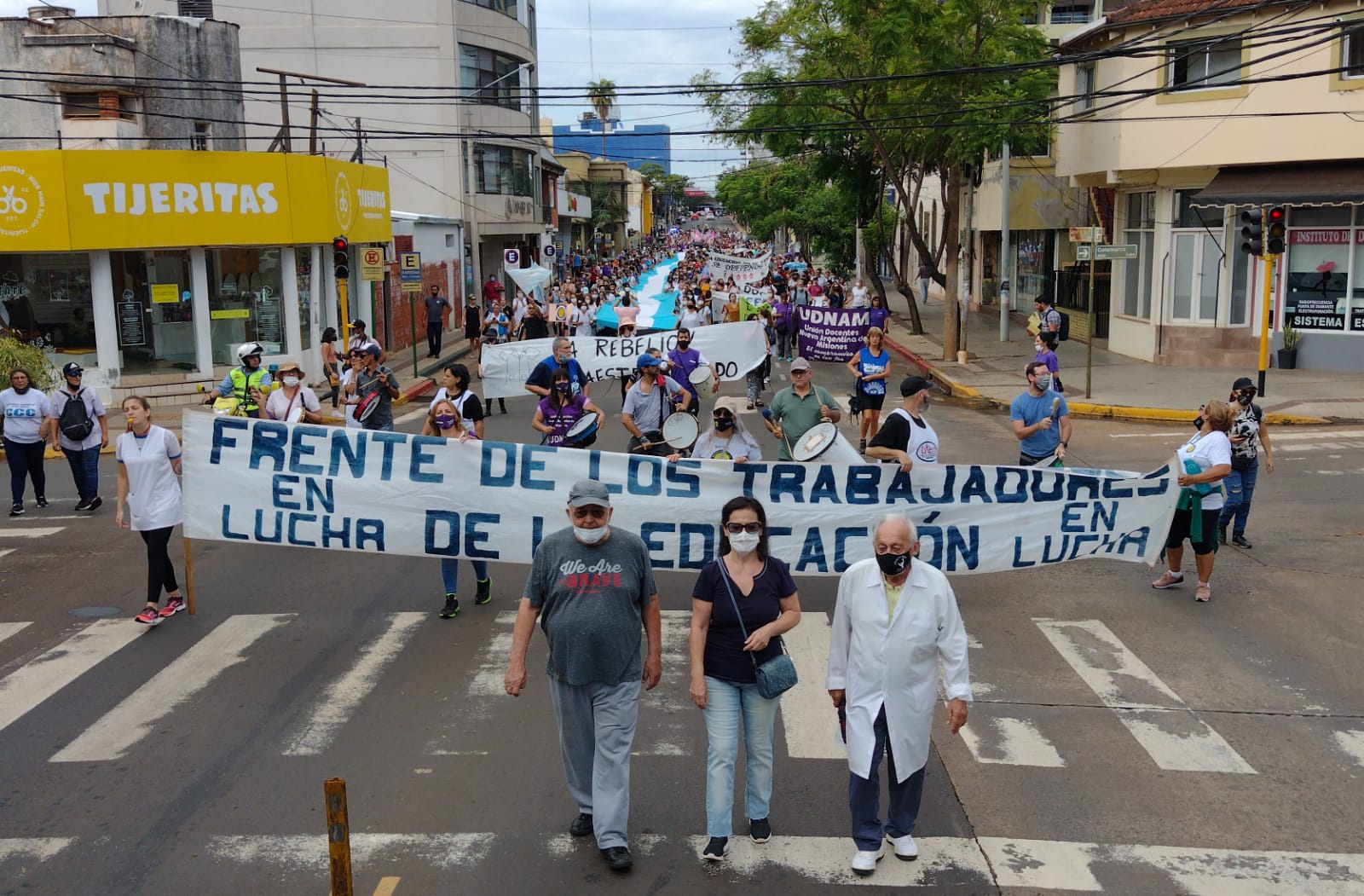 trabajadores de la educación