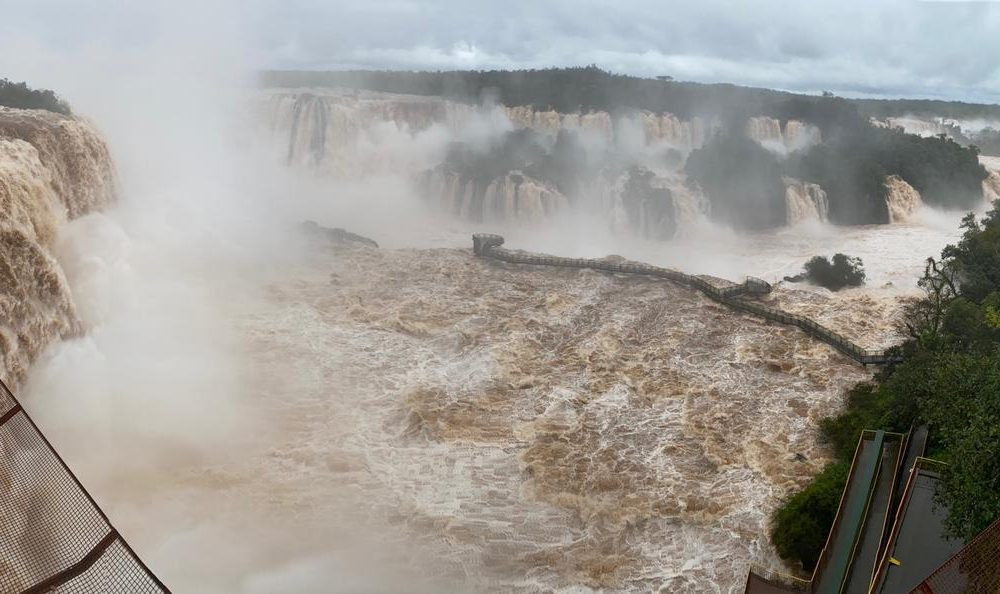 Iguazú turistas