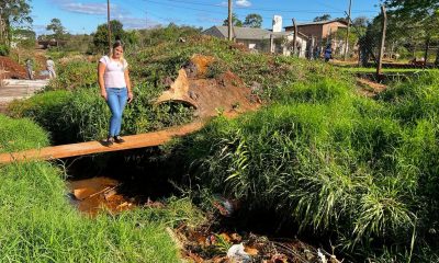 Aristóbulo: familias del barrio Milagros reclaman hace casi tres años la construcción de un puente