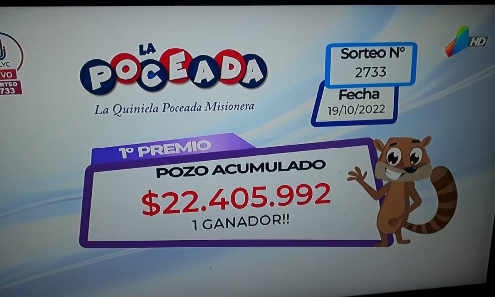 millones Poceada