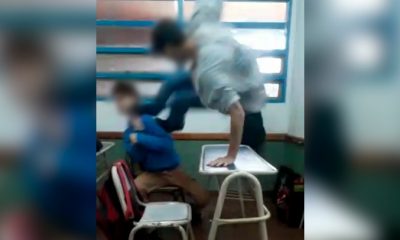 Se viralizó escena de violencia en escuela de Montecarlo e intervino el CGE