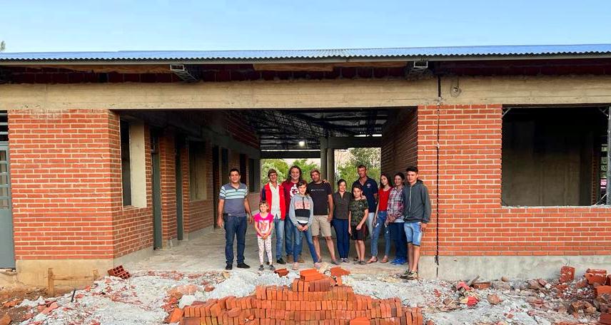 Nueva escuela para Picada Payeska, de San Vicente: "Es el resultado de una lucha histórica", afirmaron las familias agricultoras