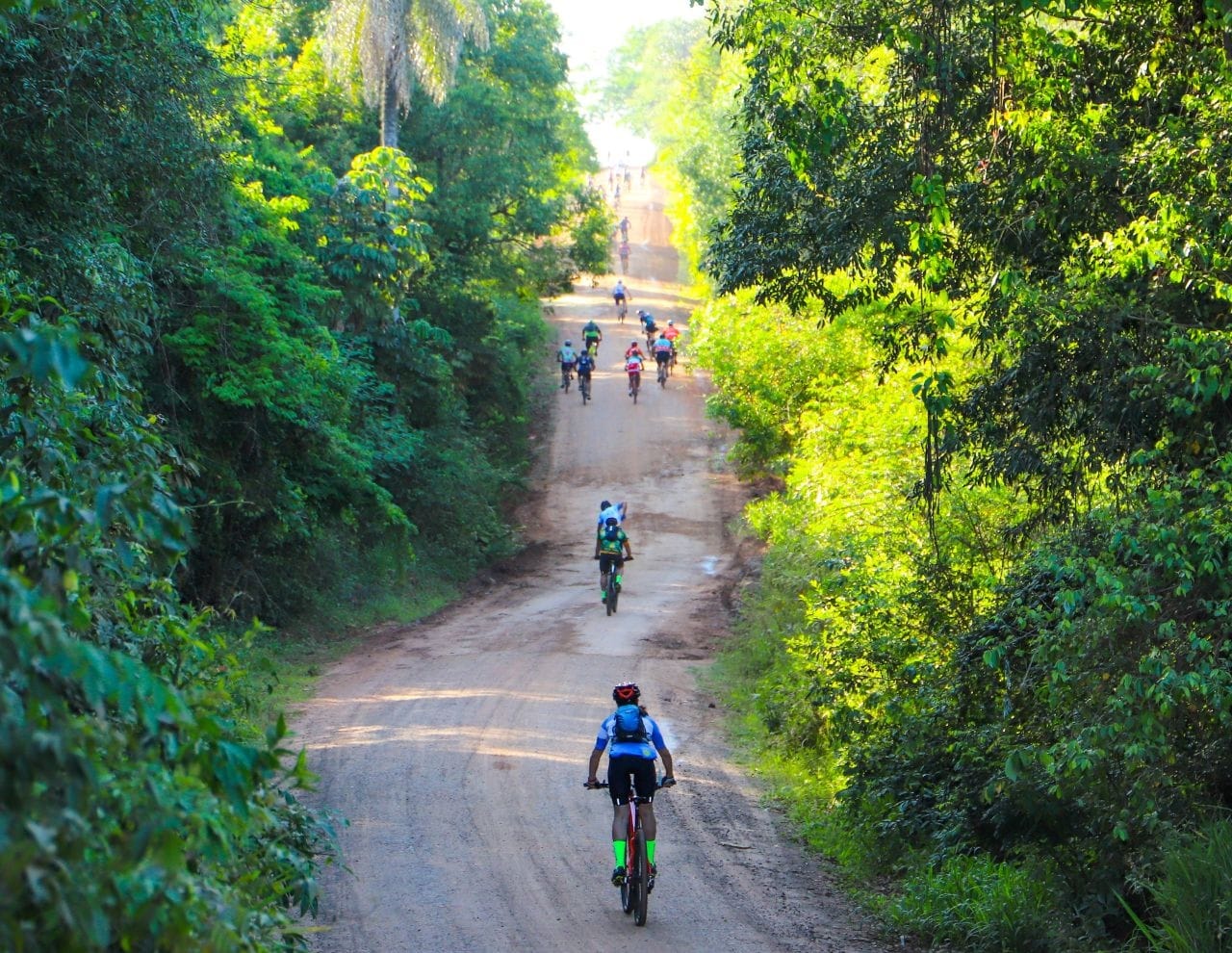 San Ignacio vivió una vibrante jornada de cicloturismo