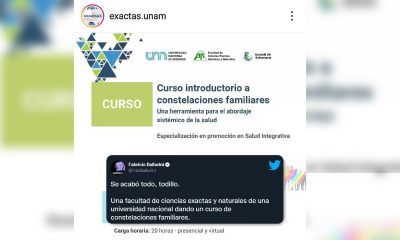 Científico contra curso de Constelaciones Familiares en la Unam: “Evidencia falopa”