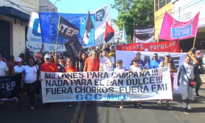 Masiva movilización de la UTEP en Misiones en defensa de derechos conquistados por trabajadores