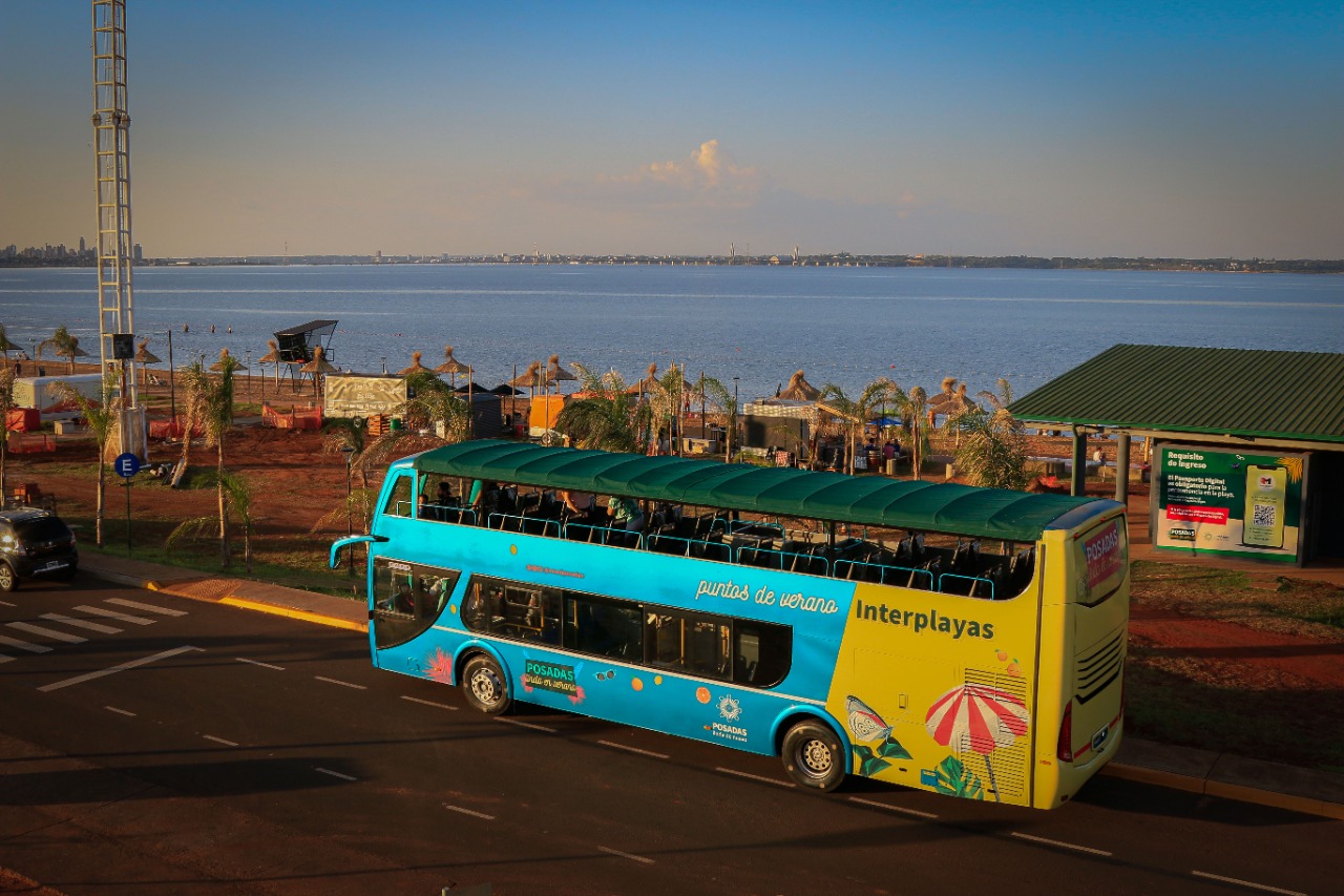 Comenzó a funcionar el colectivo interplayas