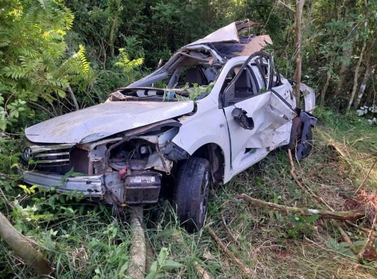 accidente El Soberbio