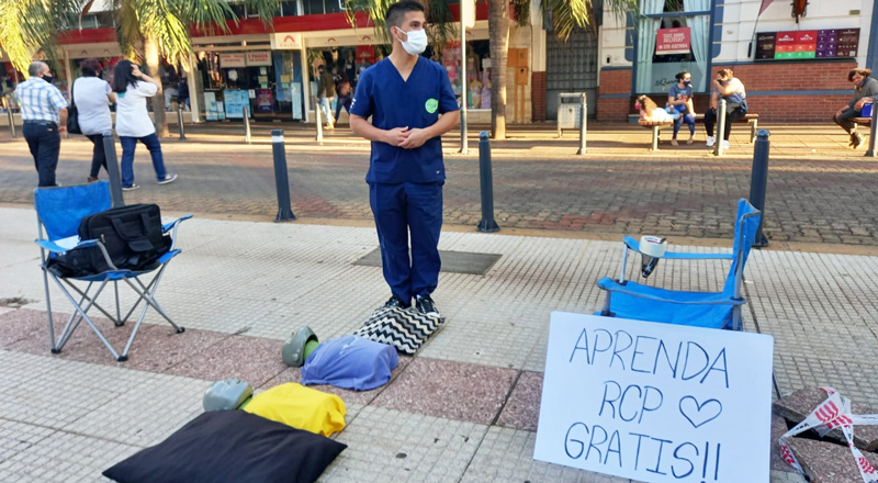 Enfermero posadeño que ganó premio en 2021: “Me dejaron sin trabajo”