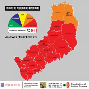 peligro de incendios