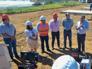 Arribaron importantes componentes electromecánicos para el avance de la construcción de la nueva central en el Brazo Aña Cuá.
