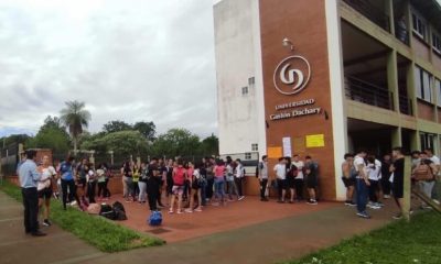 Paro de alumnos de la UGD Eldorado: “Pagamos por algo que no nos brindan”