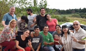 Candidatos del Frente Amplio en un encuentro con trabajadores de Cooperativa Agropecuaria de San Pedro